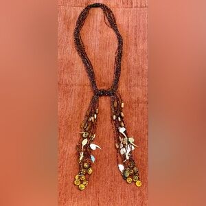 Handmade beaded belt